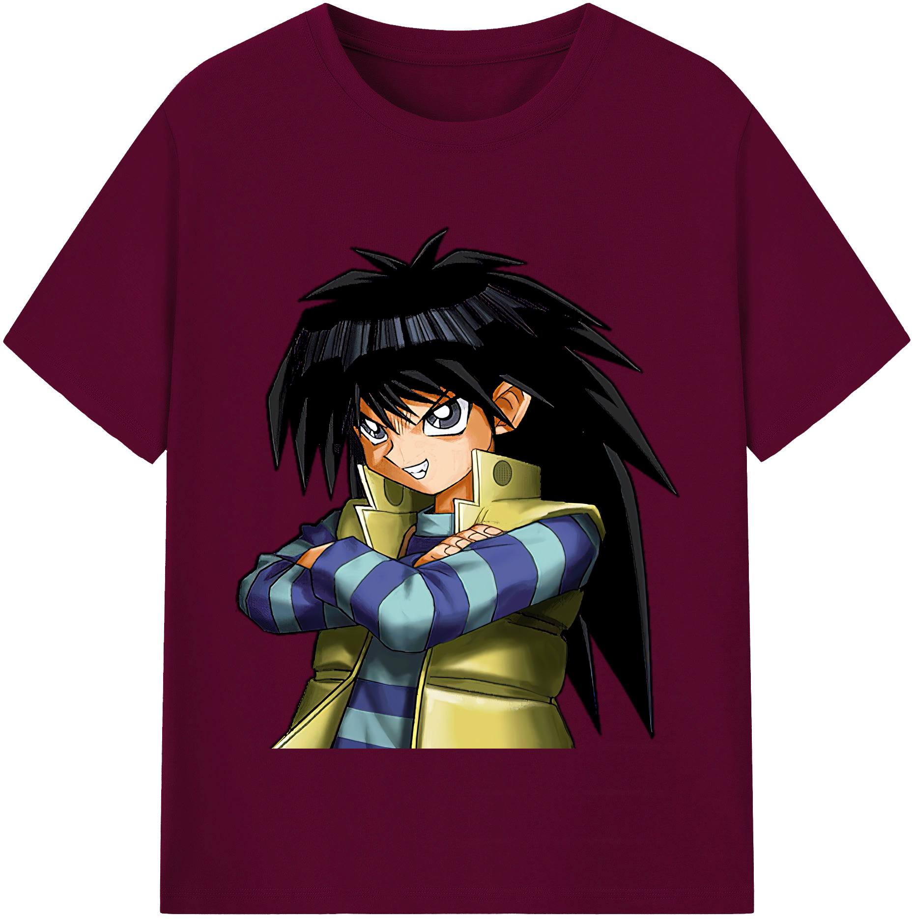 （画像用） 遊☆戯☆王 Yu-Gi-Oh! レディースカジュアルプリントTシャツ（綿100％）